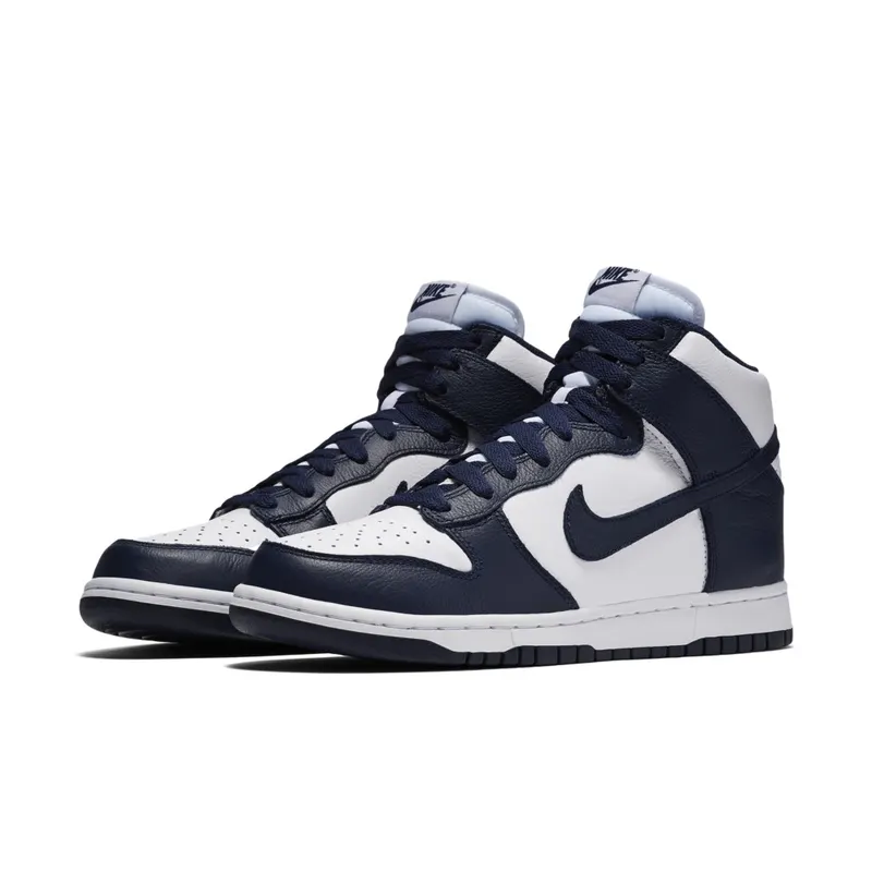 Nike Dunk High Villanova (2016) White/Midnight Navy (850477-103)