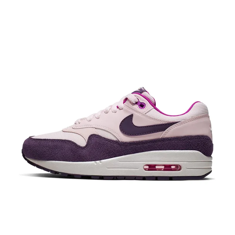 Nike Air Max 1 Light Soft Pink Grand Purple (W) Light Soft Pink/Hyper Violet-Summit White-Grand Purple (319986-610)