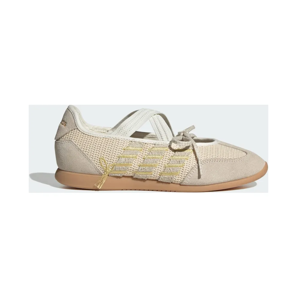 Adidas BARREDA MARY JANE Schuhe Non Dyed / Matte Gold / Crystal Linen (KI3380)