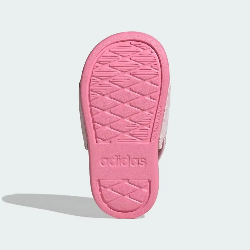 Adidas adilette Estrap Slides Kids Clear Pink / Cloud White / Bliss Pink (JR5326)