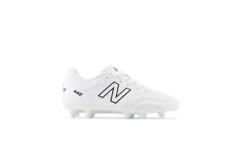 New Balance 442 v2 Academy FG White Black (GS/PS) (JS43FWW2)