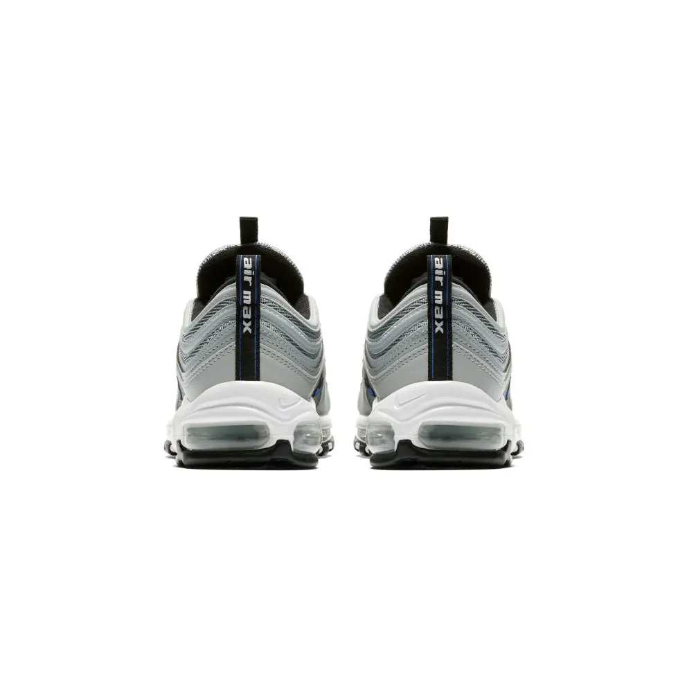 Nike Air Max 97 Metallic Silver Racer Blue Metallic Silver/Racer Blue-Black-White (AQ7331-001)