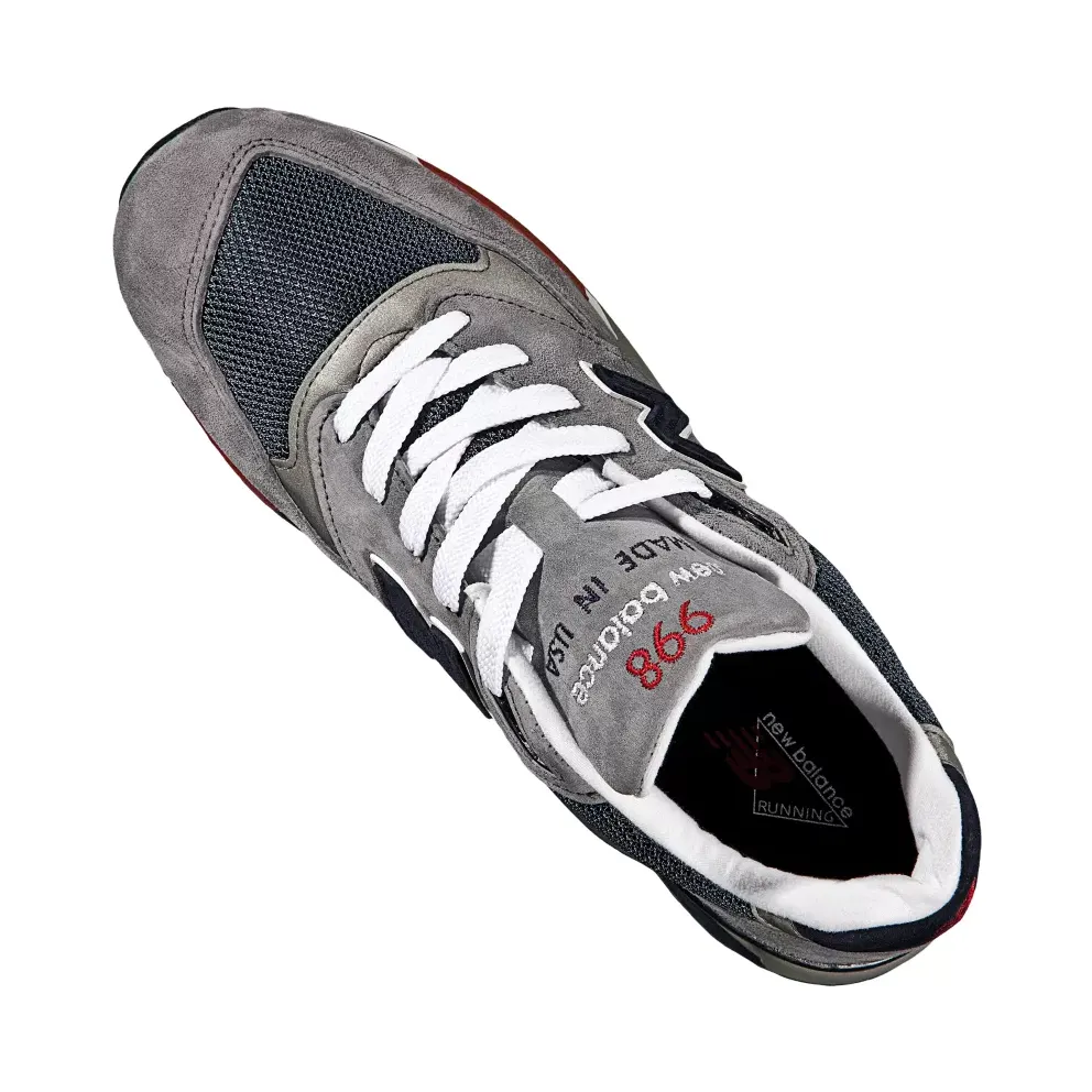 New Balance 998 Grey Navy Red Grey/Navy-Red (M998GNR)