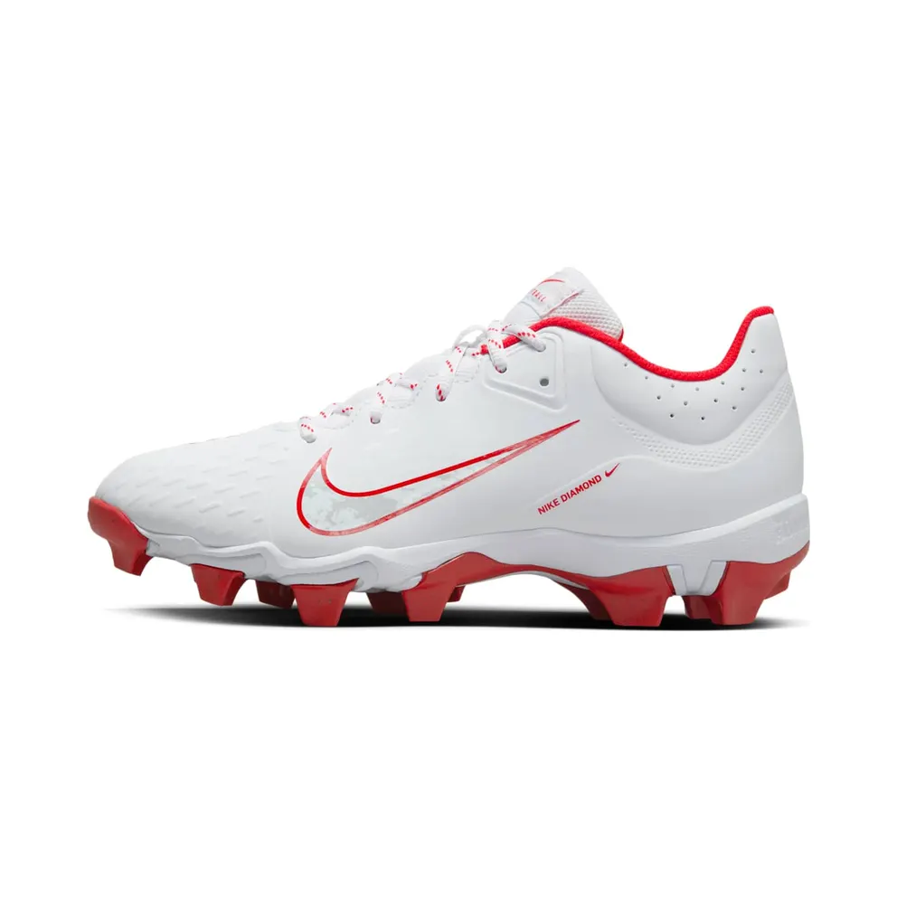 Nike Hyperdiamond 4 Keystone White Pure Platinum University Red (FZ0920-104)