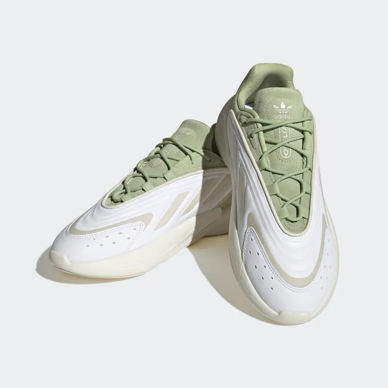 adidas OZELIA Shoes Cloud White / Aluminium / Magic Lime (GY9977)