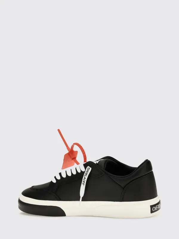Off-White Vulcanized Grained Calfskin with Arrow Logo Black (M293C9L0021001)