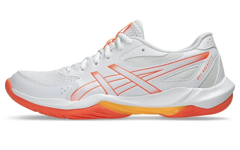 ASICS Gel-Rocket 12 White Vivid Coral (1072A119-100)