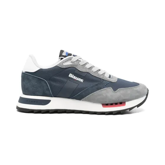 Blauer Sneakers met vetersluiting model ‘RYDER01’ (S6RYDER01NYS)