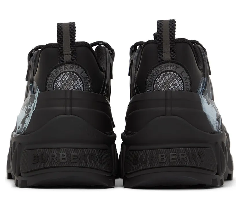 Burberry Black Arthur Sneakers (8046298) (2)
