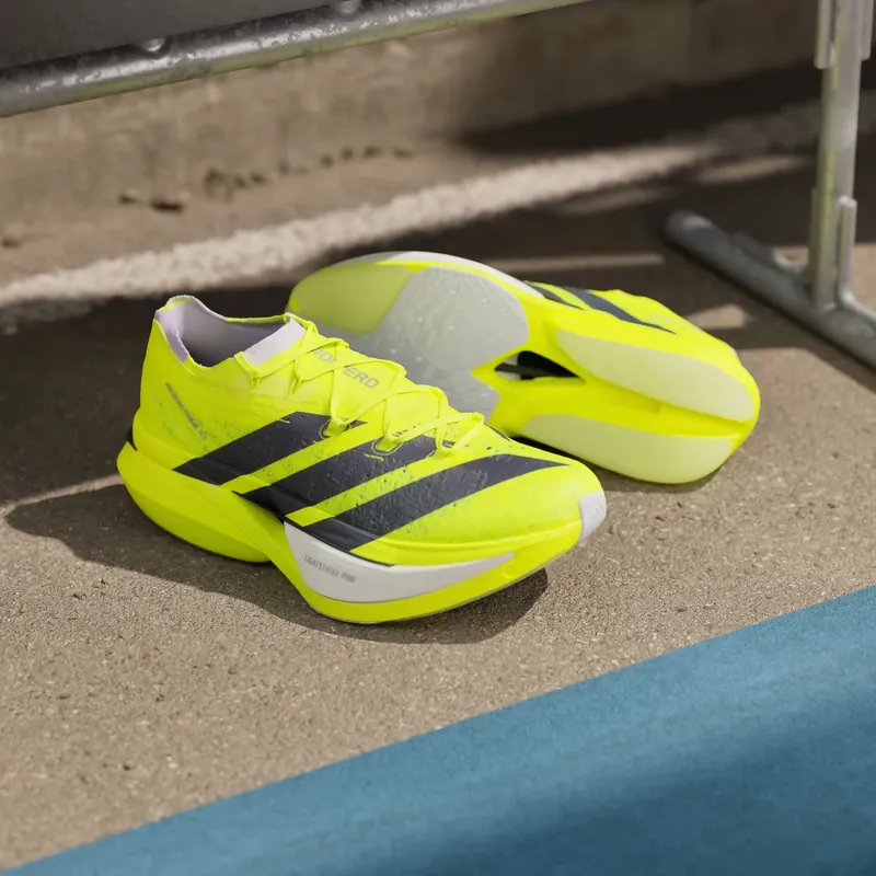 Adidas ADIZERO PRIME X3 STRUNG Running Shoes Solar Yellow / Solar Yellow / Solar Yellow (JP9193)