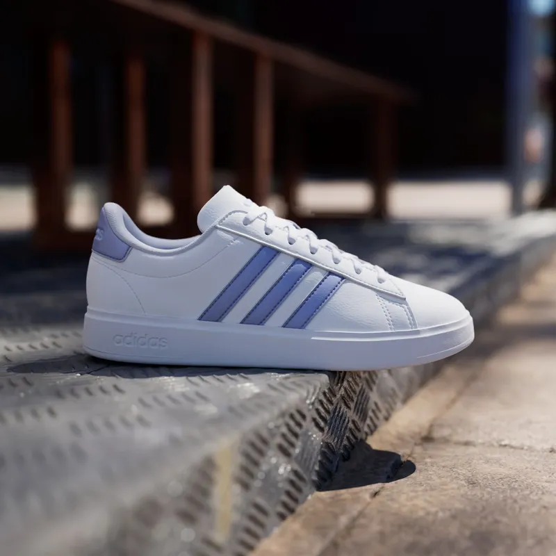 adidas Grand Court 2.0 Cloud White Blue Spark Met. Blue Spark (IG9247)