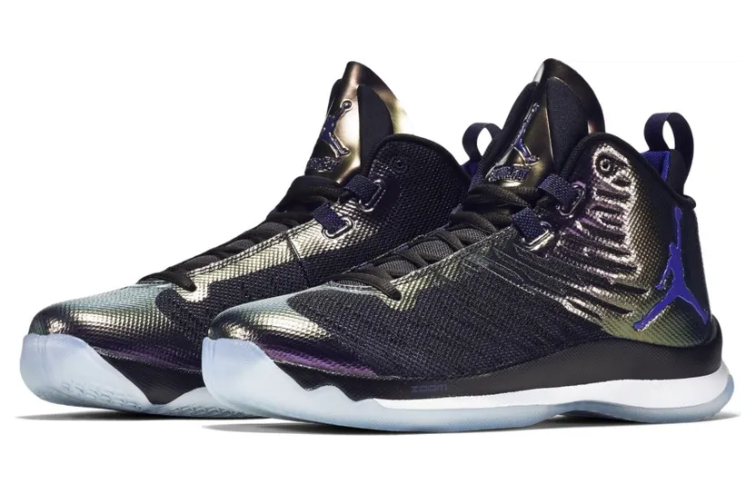 Air Jordan Super Fly 5 Black/Concord-White