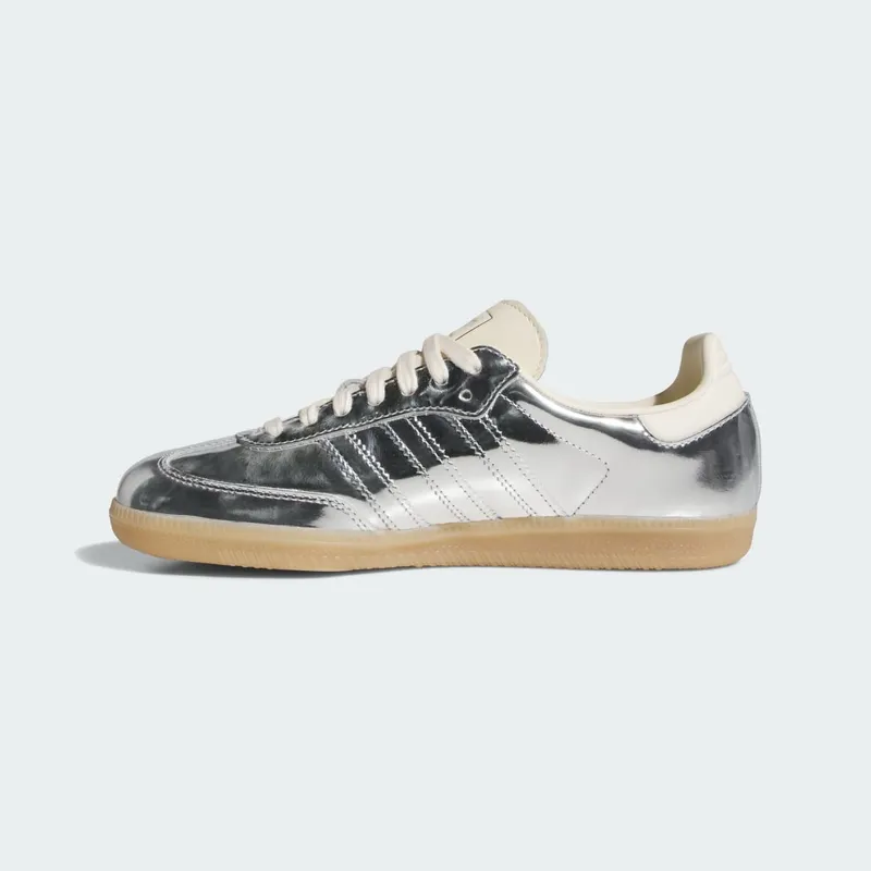 Adidas Samba OG “Silver Metallic Gum” (KZ9318)
