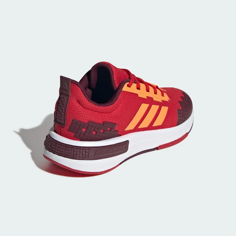Adidas Pro Minecraft GS “Better Scarlet Lucid Orange” (JR1968)
