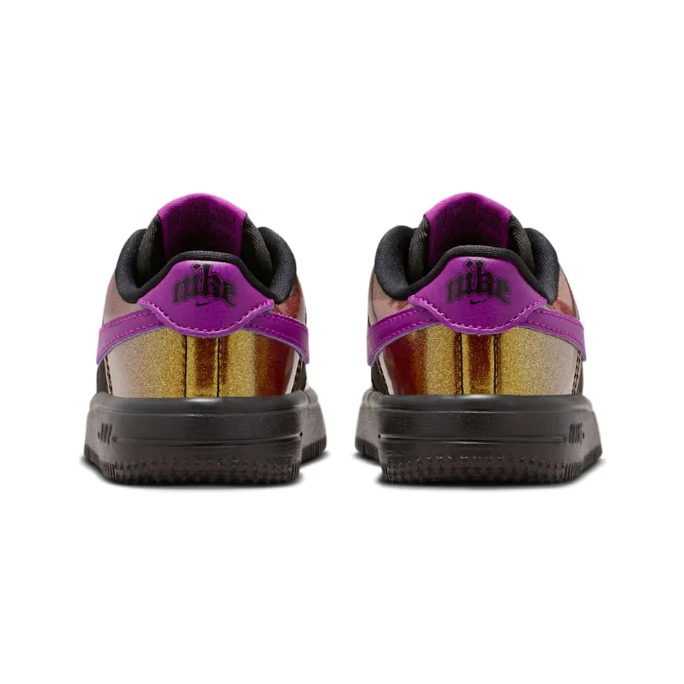 Nike Force 1 Low LV8 4 Glam Rock Black Bold Berry (IQ2739-001)