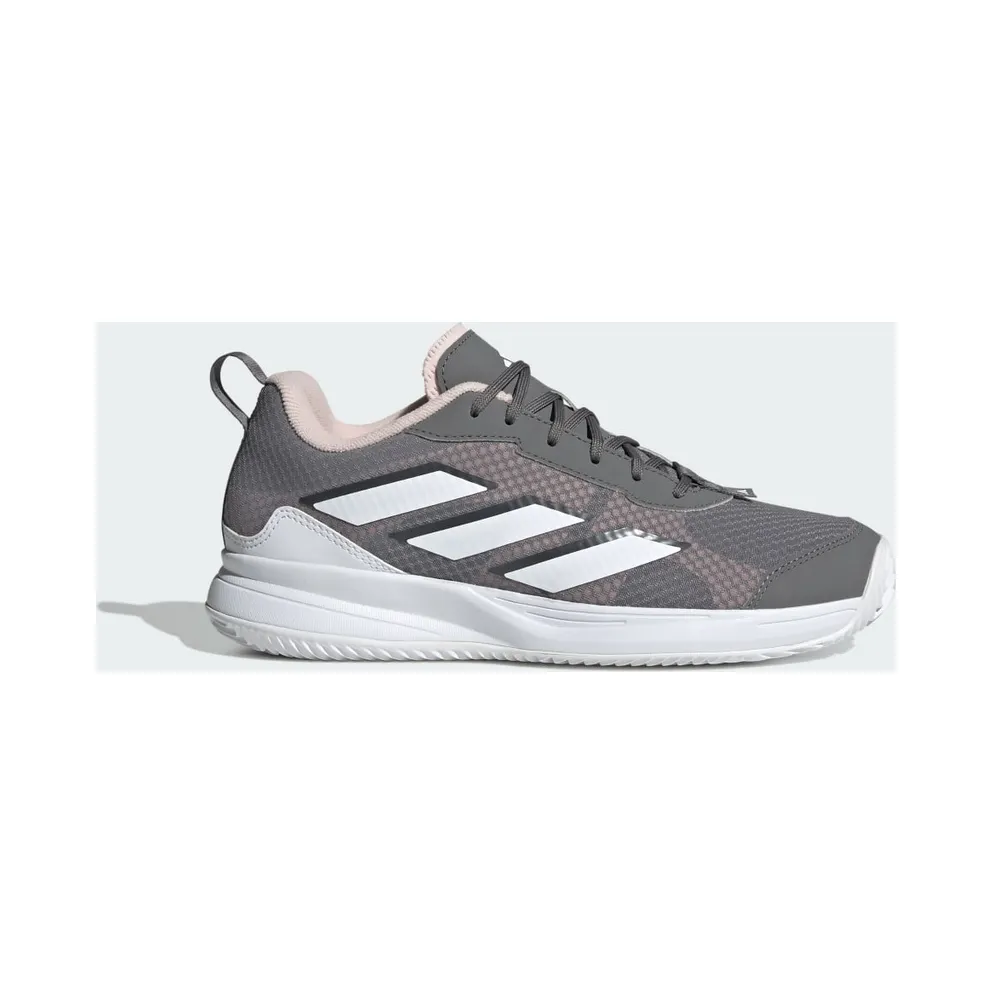 Adidas Avaflash Gravel Tennis Shoes Grey Four / Cloud White / Sandy Pink (IH0186)