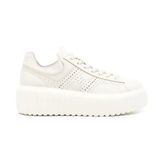 Hogan H-Stripes sneakers – Beige (HXW6450FJ50KCO)