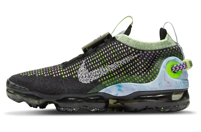 Nike Air VaporMax 2020 Flyknit Black Barely Volt (CT1933-001)