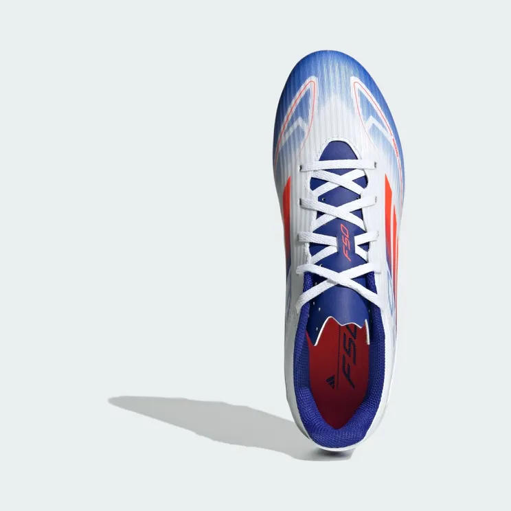 adidas F50 Club Flexible Ground Cloud White Solar Red Lucid Blue (IE0611)