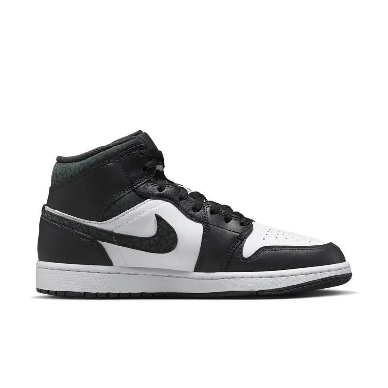 Nike Air Jordan 1 Mid SE Elephant Print Black (FB9911-001)