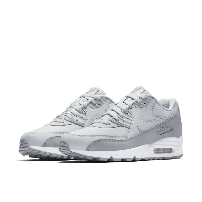 Nike  Air Max 90 Wolf Grey Pure Platinum Wolf Grey/Pure Platinum-White (537384-088)