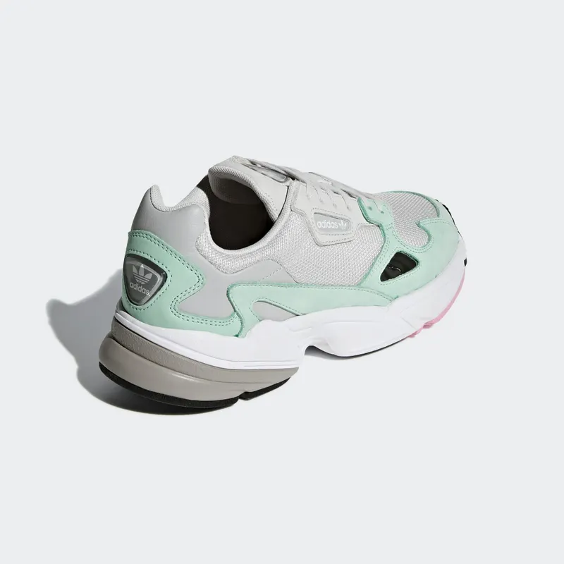 adidas Falcon Watermelon (W) Grey One/Grey One/Easy Green (B28127)