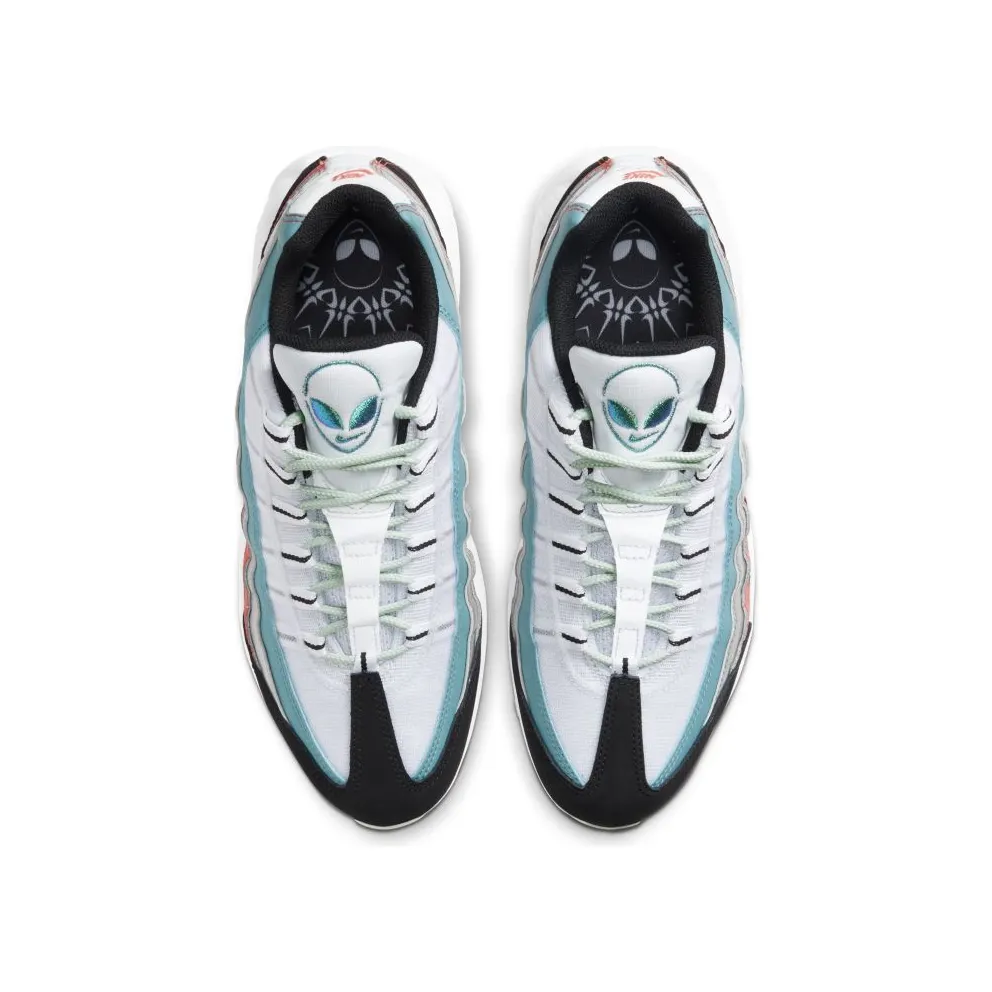 Nike Air Max 95 Aliens White/Cerulean-Magic Ember-Black (CW5451-100)