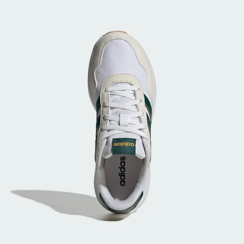 adidas Run 60s Cloud White Collegiate Green Collegiate Gold (IE6442)