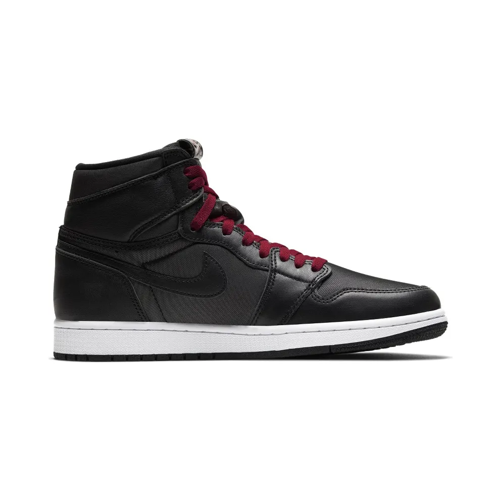 Air Jordan Nike AJ I 1 Retro High OG Black Red (2020) (555088-060)