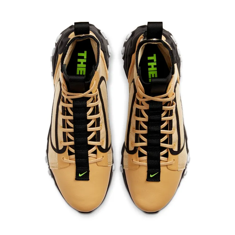 Nike React Ianga Club Gold Club Gold/Electric Green-Black-Wolf Grey (AV5555-700)