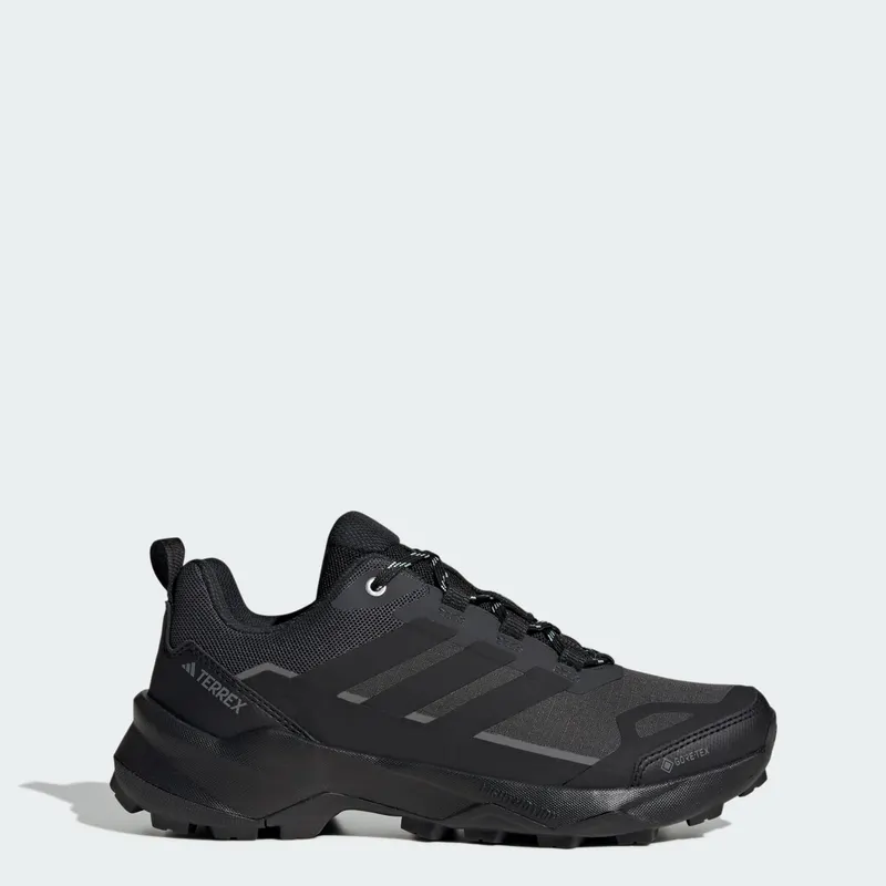 Adidas Terrex Skychaser AX5 GORE-TEX Hiking Shoes Carbon / Core Black / Semi Flash Aqua (JQ2222)