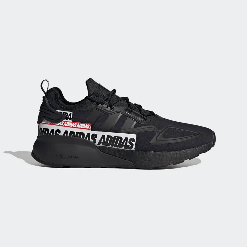 adidas ZX 2K Boost Core Black / Core Black / Cloud White (FX7038)