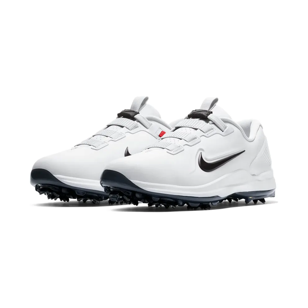 Nike Tiger Woods 71 FastFit White White Metallic Cool Grey Pure Platinum Black (CD6300-100)
