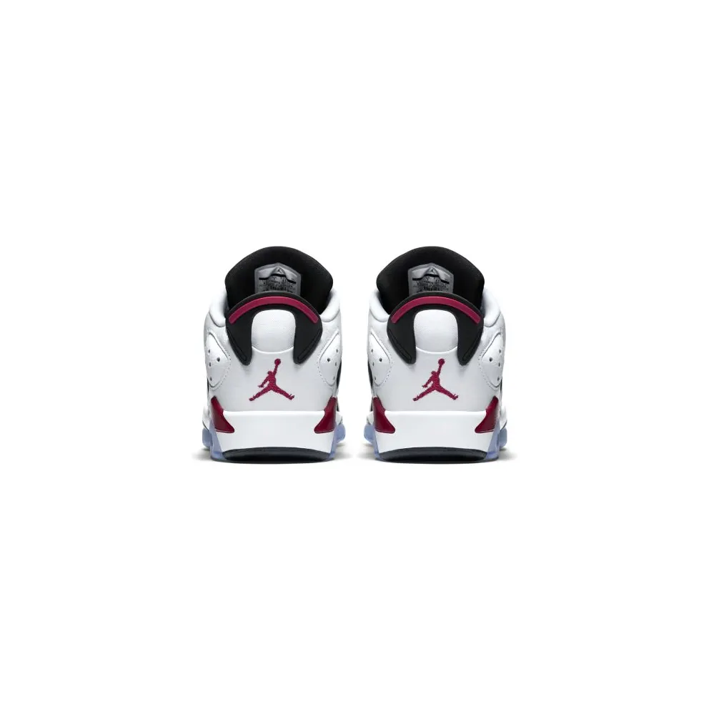 Jordan 6 Retro Low Fuchsia Flash (GS) White/Black-Fuchsia Flash (768878-107)