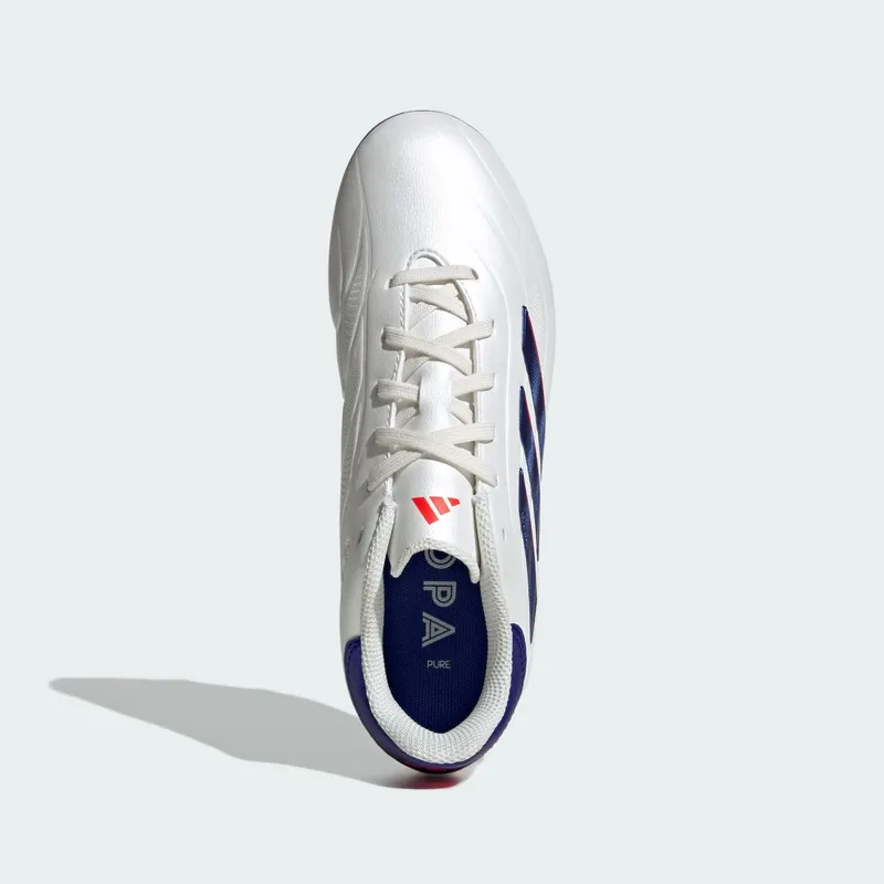 adidas Copa Pure 2 League FG Cloud White Lucid Blue Solar Red (IG6411)