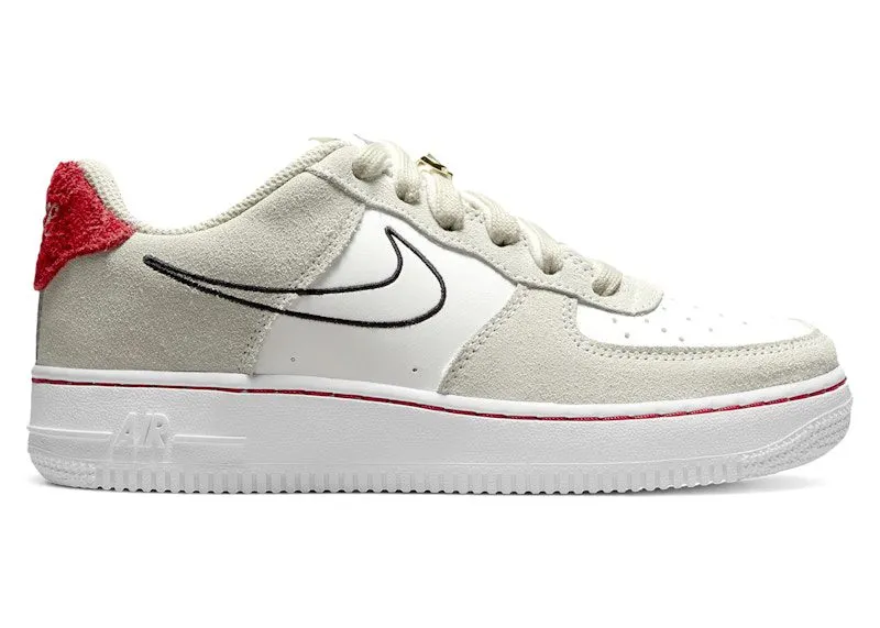 Nike Air Force 1 Low S50 Light Stone University Red (DB1561-100)