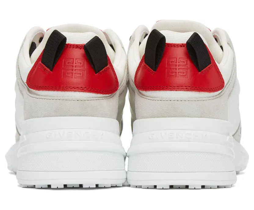 Givenchy White Giv 1 Light Runner Sneakers (BH005FH111) (4)