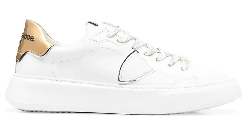 Philippe Model Paris Temple low-top “White” (BTLDVS04)