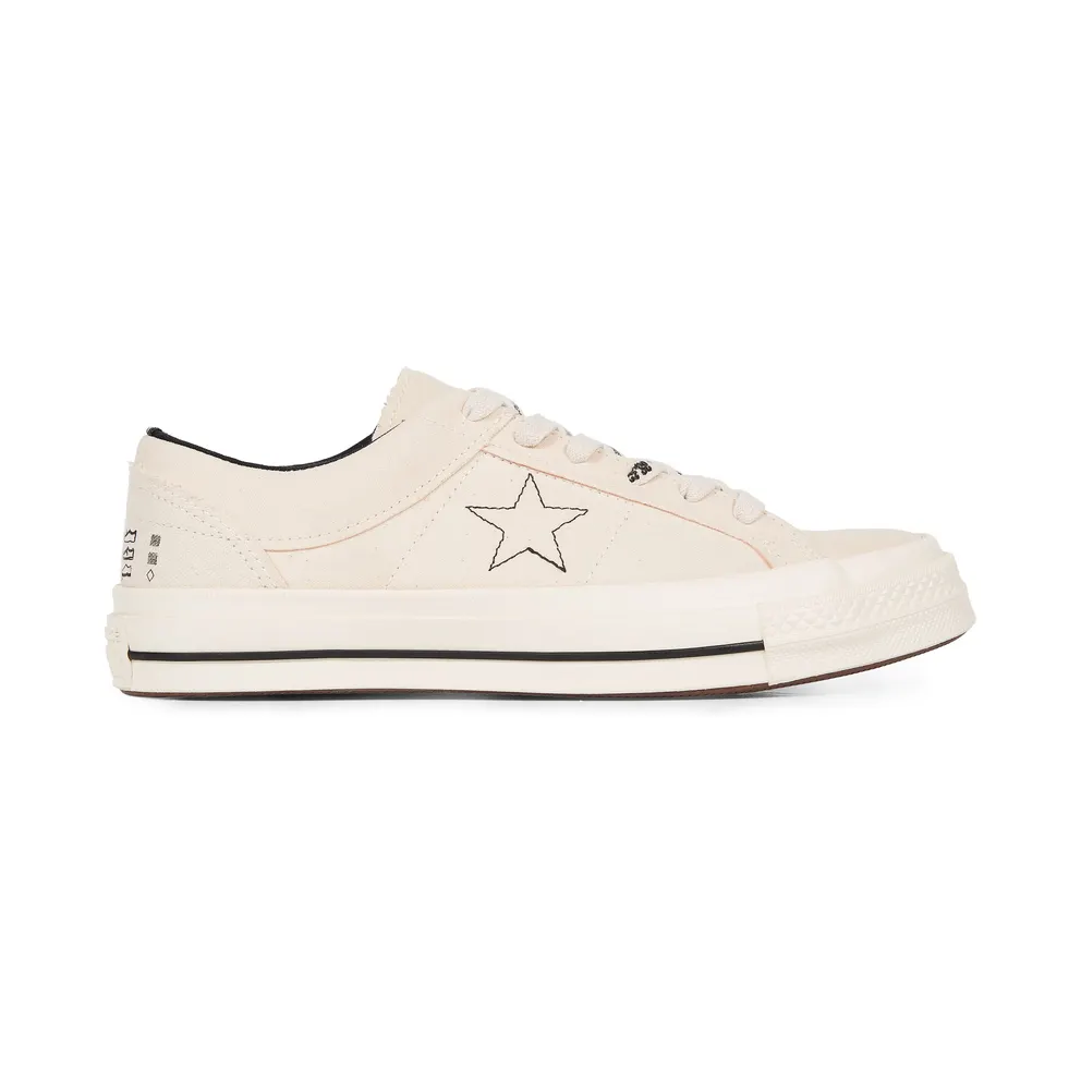 Converse One Star Ox Midnight Studios Egret/Egret-Black (162124C)