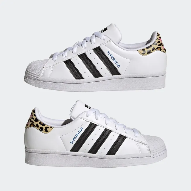 Adidas Superstar Cloud White / Core Black / Blue (GW4062)