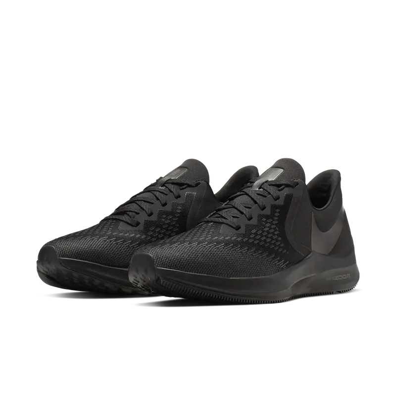 Nike Air Zoom Winflo 6 Black Black/Anthracite/Black (AQ7497-004)