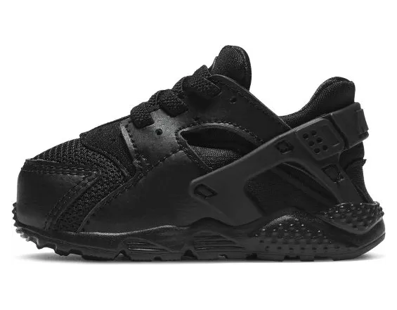 Nike Air Huarache Run Triple Black (TD)