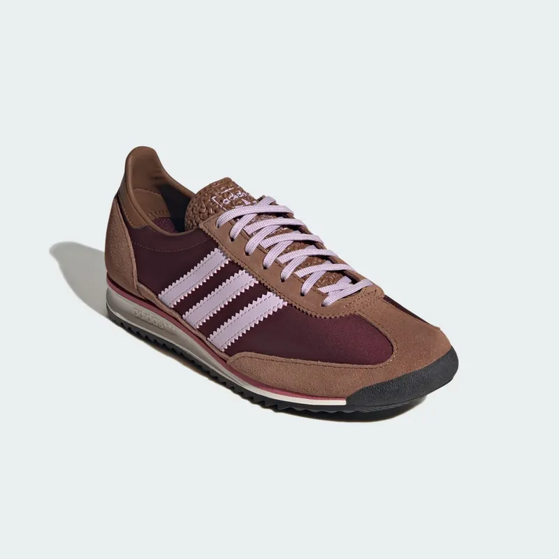 Adidas SL 72 OG Shoes Maroon / Ice Lavender / Preloved Brown (KJ2297)