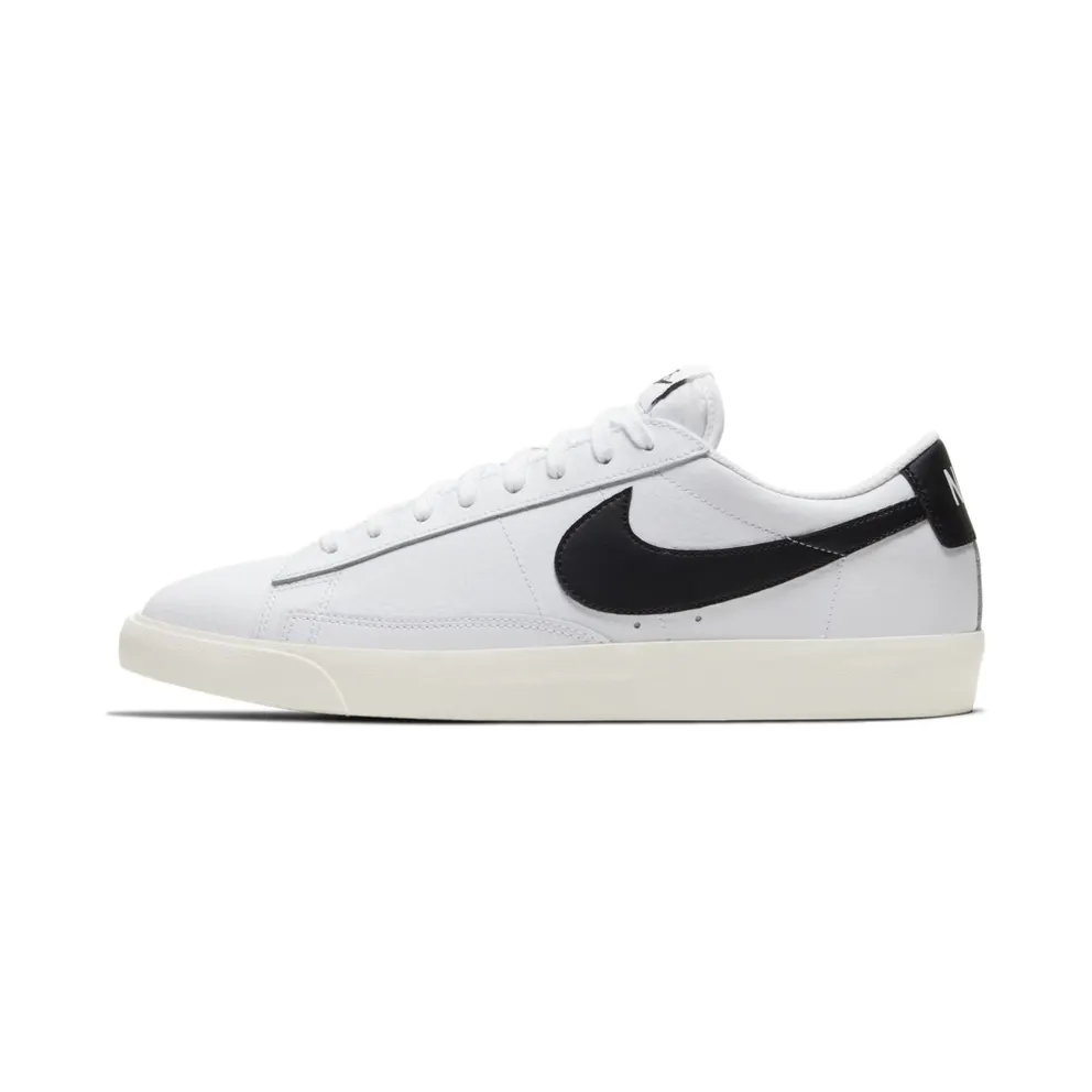 Nike Blazer Low Leather White Black White/Black-Sail (CI6377-101)