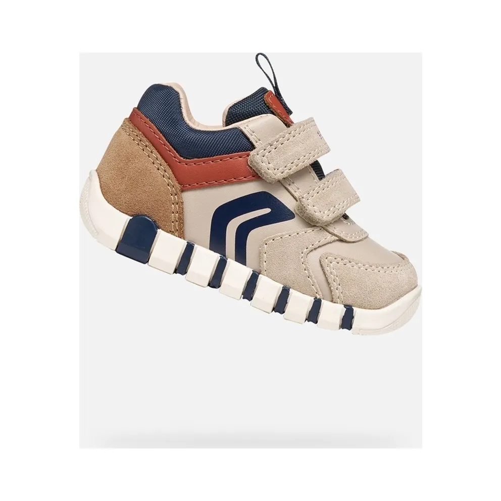 Geox sneaker Beige clair/Orange (B3555D05422C6181)