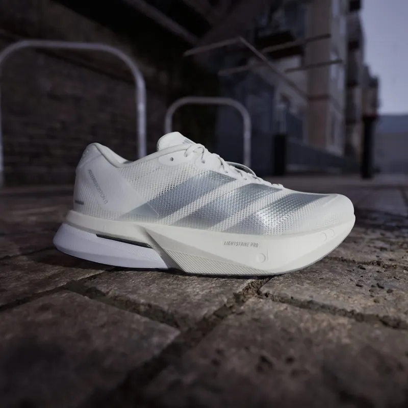 adidas Adizero Boston 13 Cloud White Matte Silver Dash Grey (JS4948)
