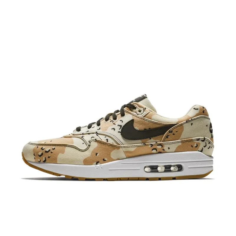 Nike Air Max 1 Desert Camo Beach/Black-Praline-Light Cream (875844-204)