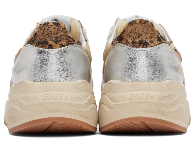 Golden Goose Beige Running Sole Low-Top Sneakers (GWF00215.F003242.81788) (2)