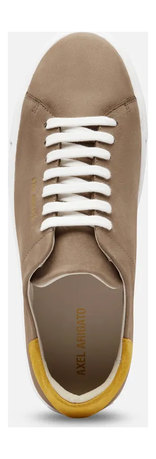 Axel Arigato Clean 90 “Taupe,Yellow” (F4625004) (4)