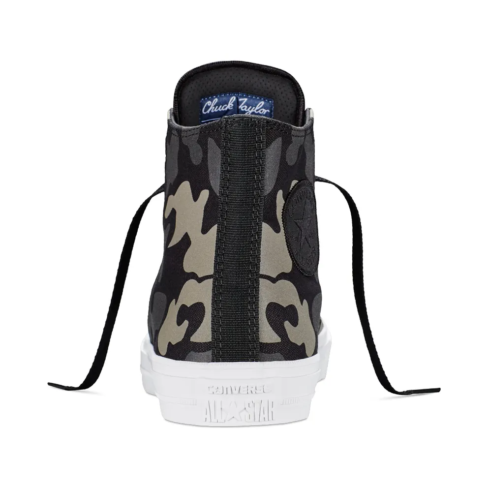 Converse Chuck Taylor All-Star 2 Hi Reflective Camo Black Charcoal/Black-White (151157C)